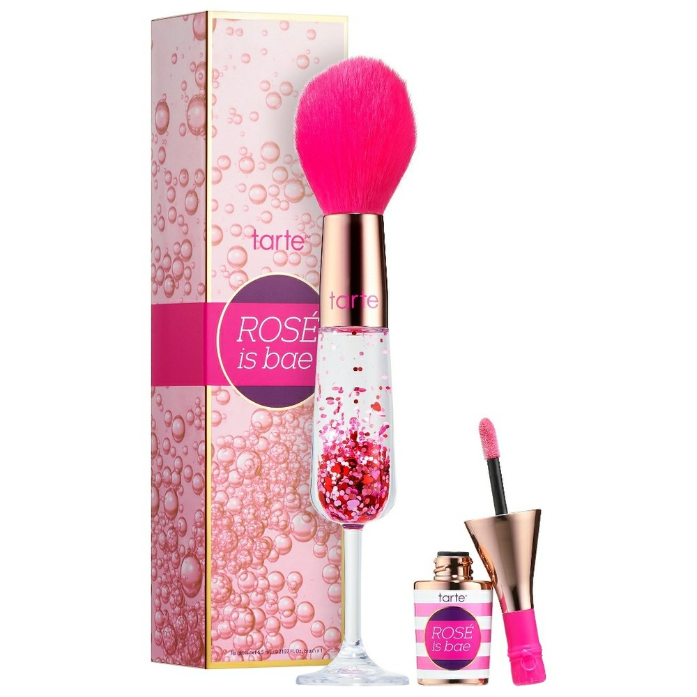 🌷Rose' is Bae Brush / gloss gift set
